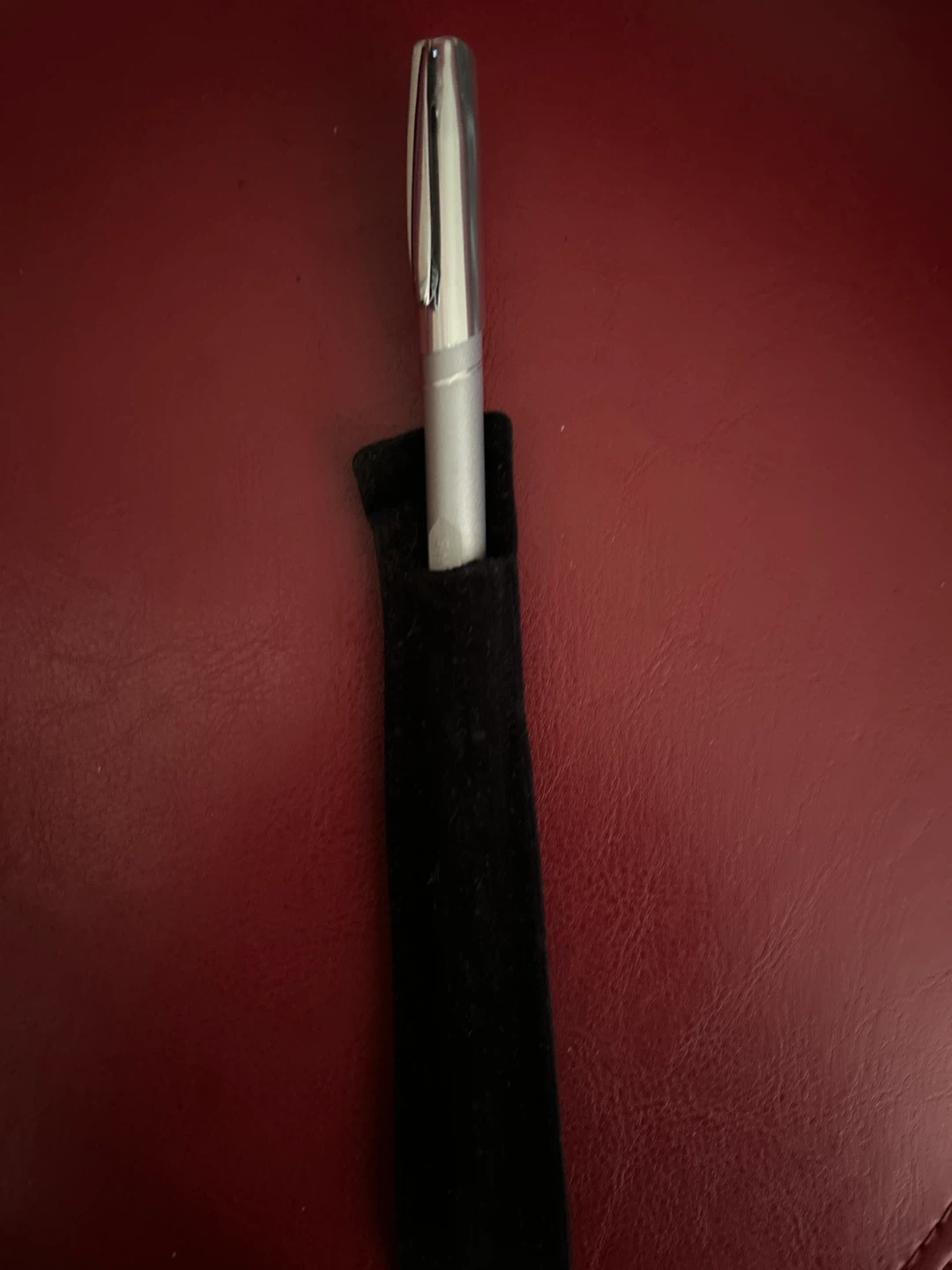 Silver Pen with Black Pouch - photo 2