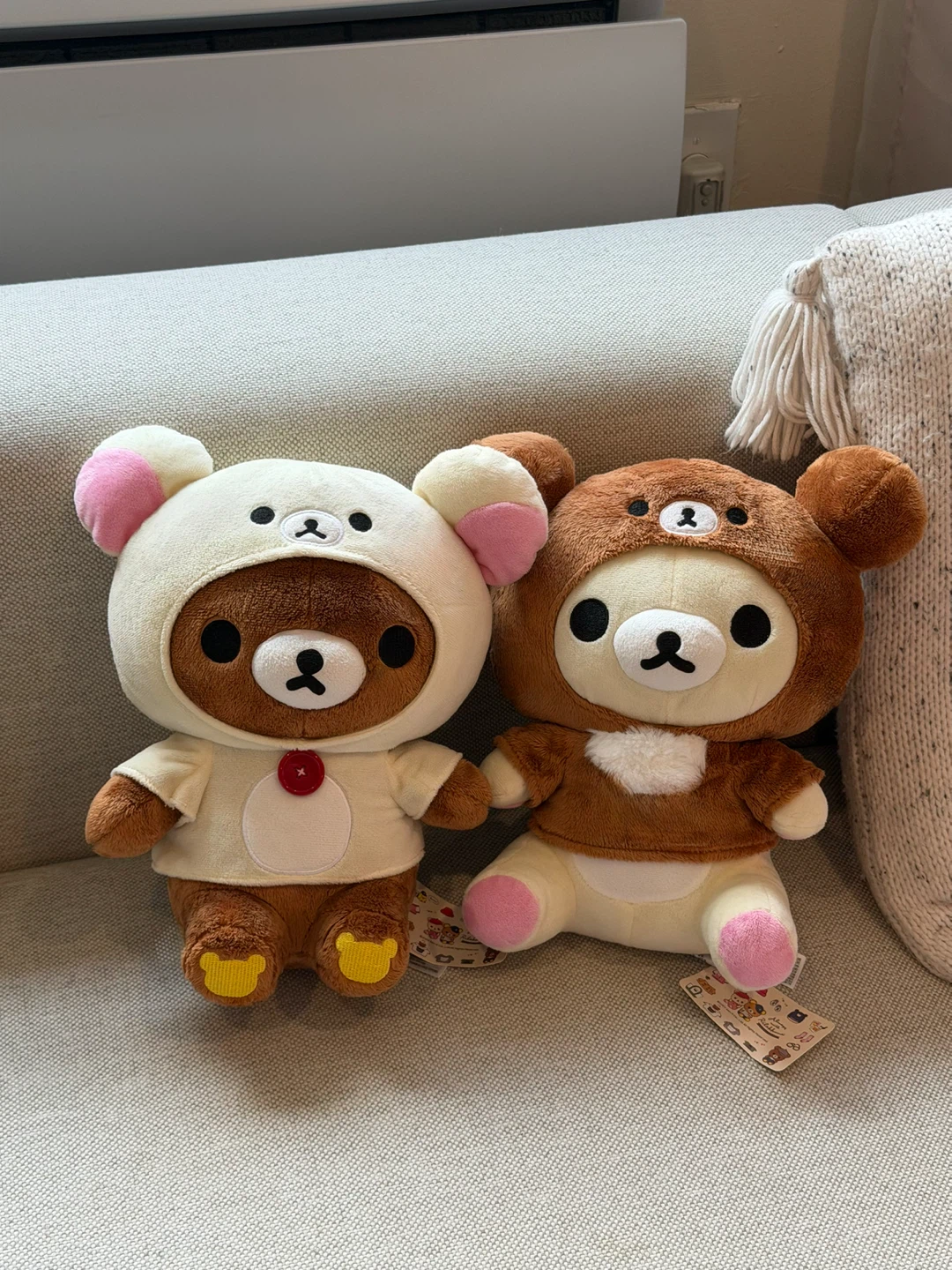 San-X Rilakkuma Plushies (Set of 2)