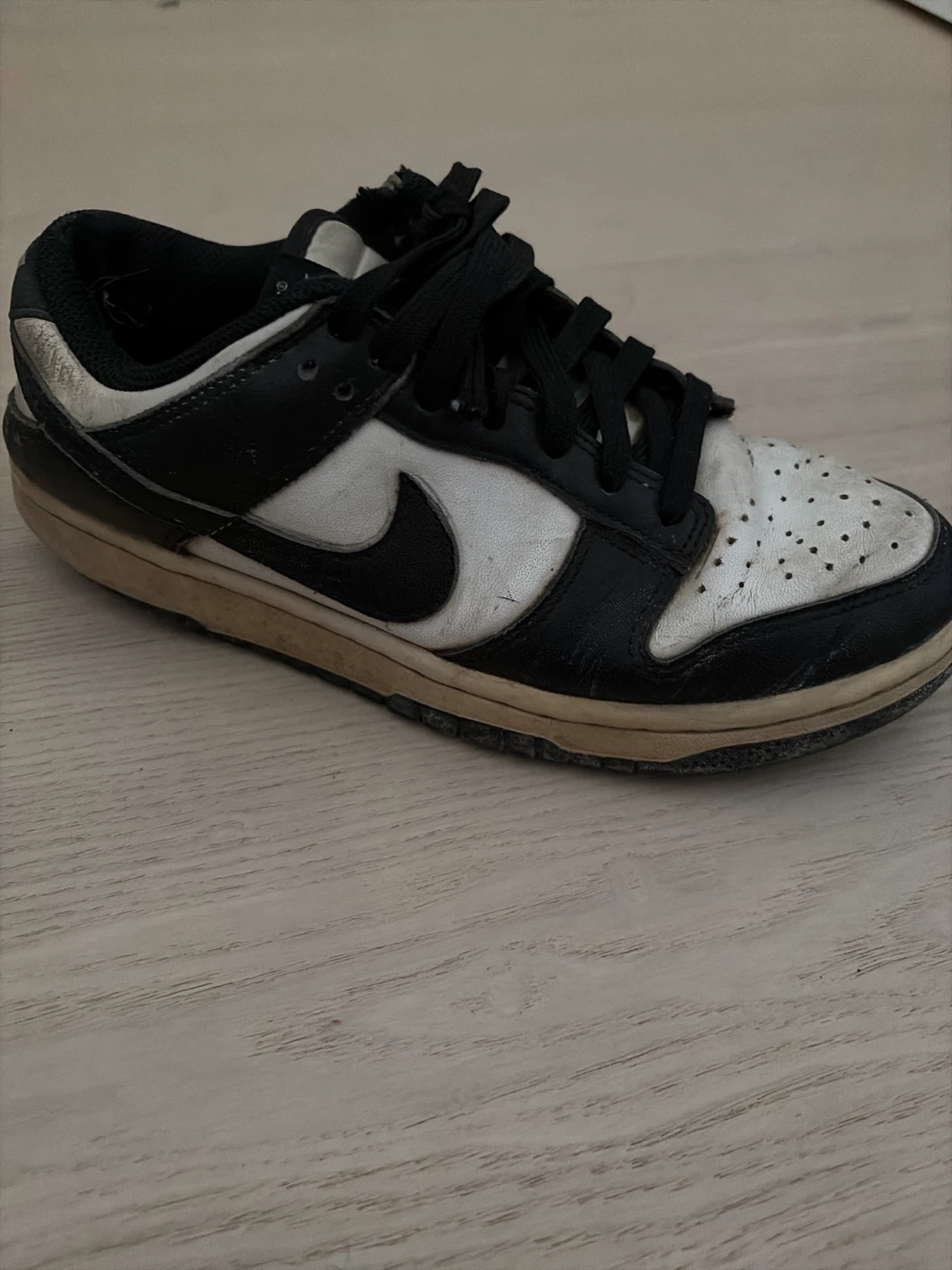 Nike Dunk Low Black White Sneakers