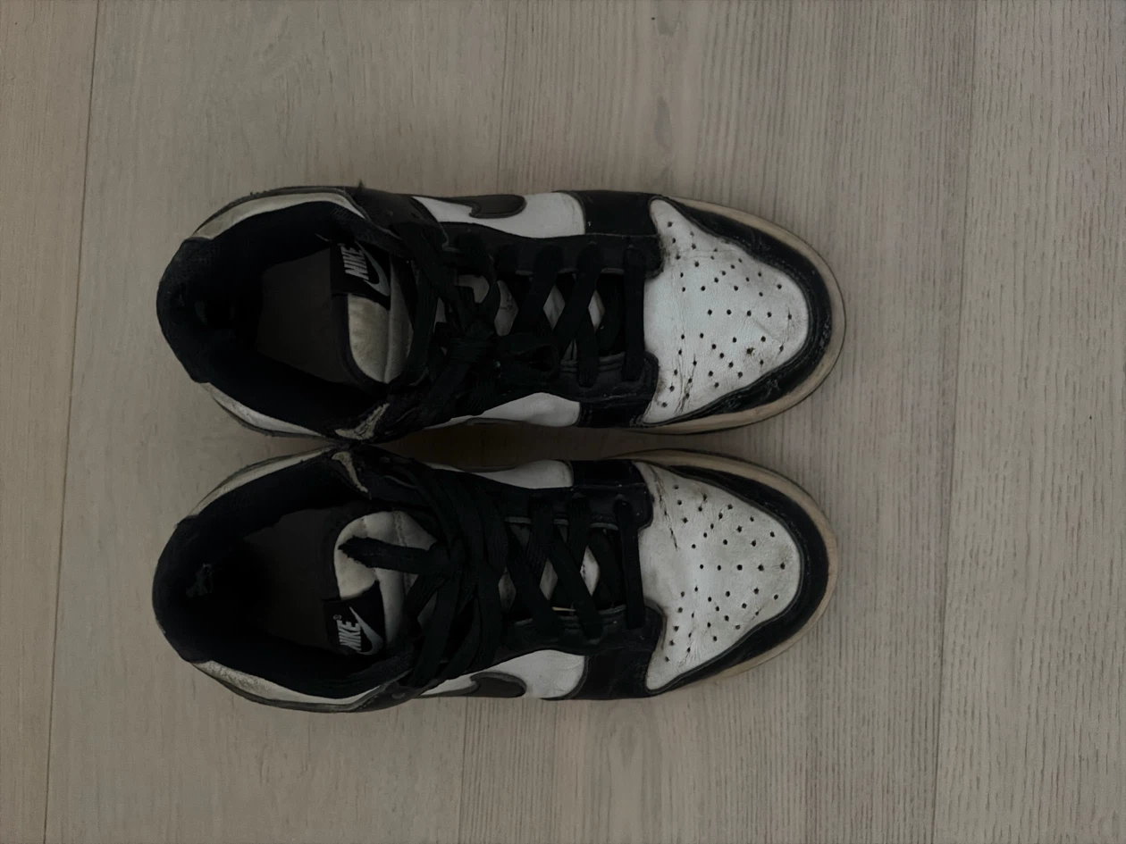 Nike Dunk Low Black White Sneakers - photo 2