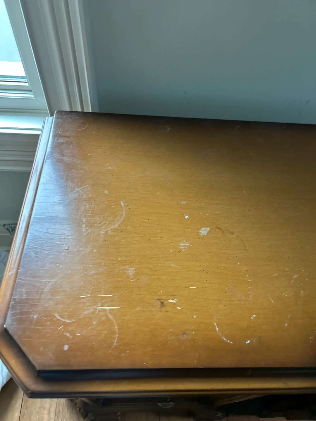 Antique Wooden Dresser with Ornate Details - photo 4