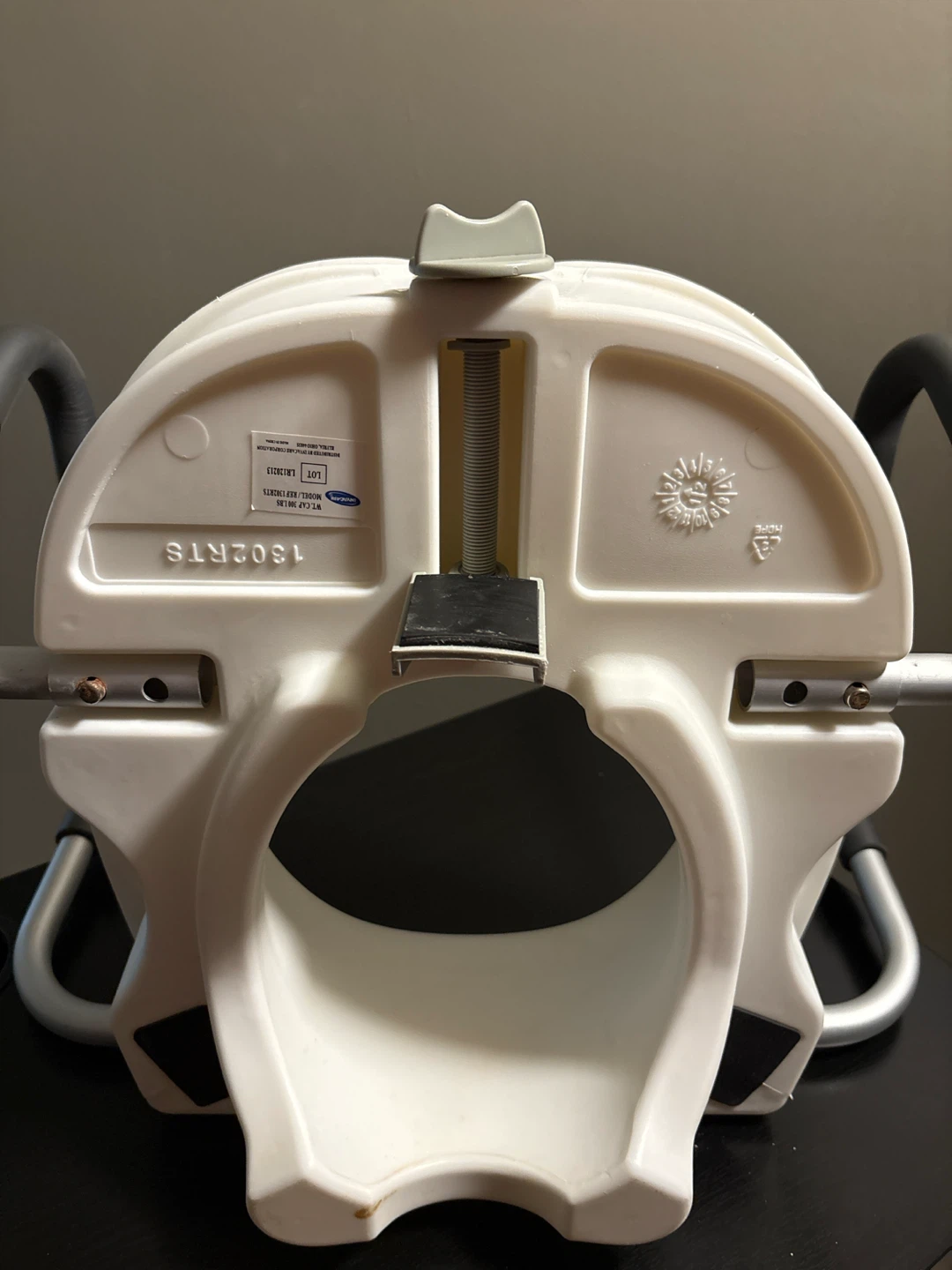 Raised Toilet Seat with Handles - photo 3