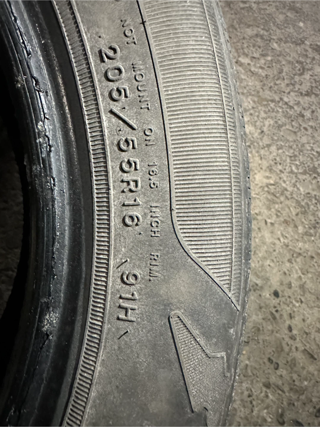 Good Year 205/55R16 Tire - photo 2