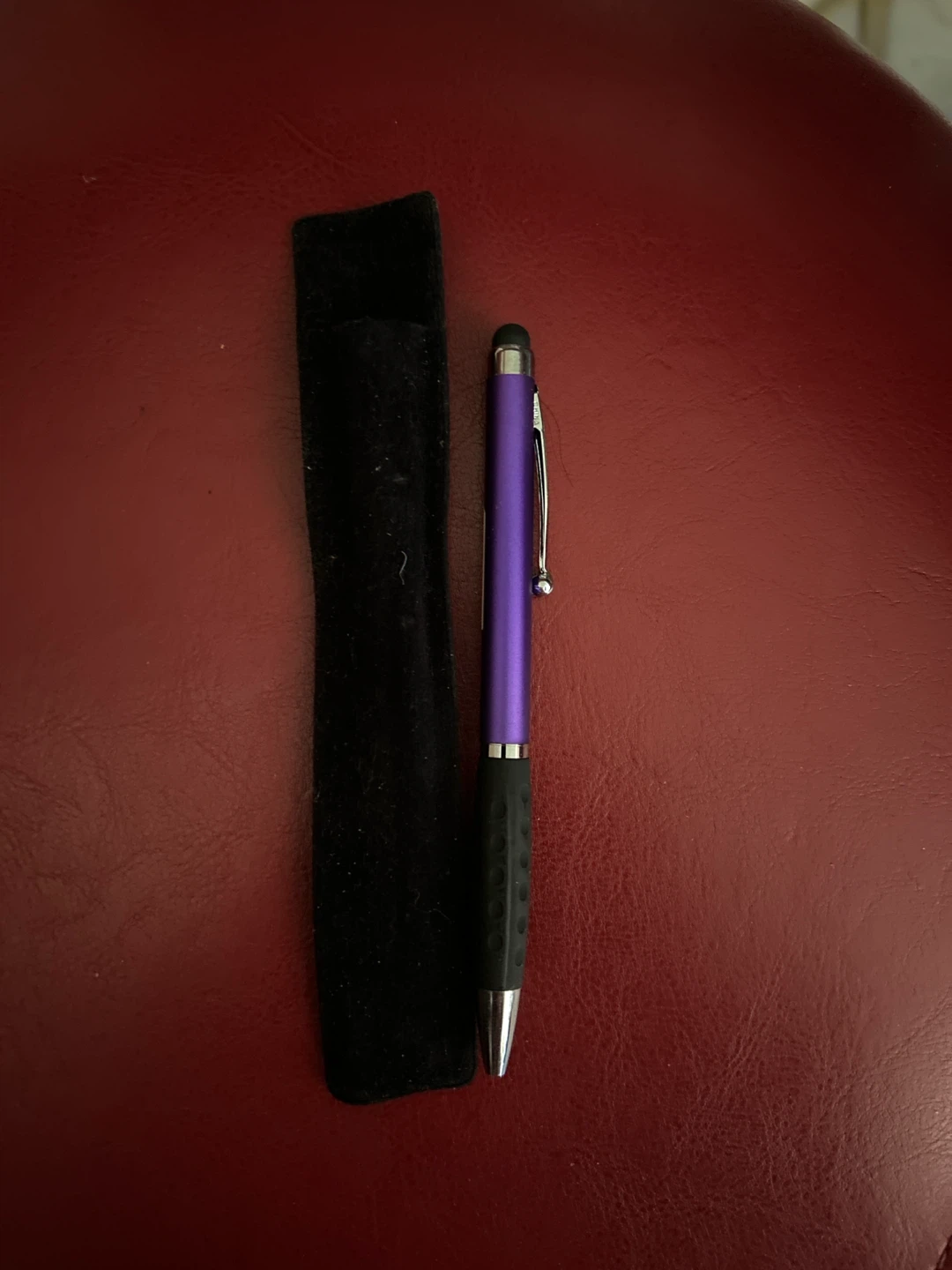 Purple Stylus Pen with Black Pouch - photo 2