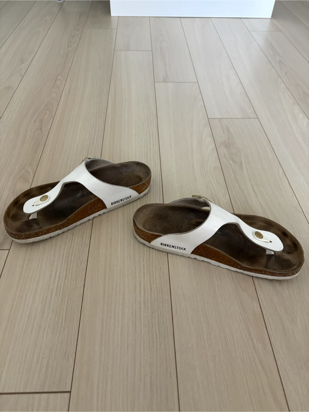 Birkenstock White Thong Sandals - photo 2