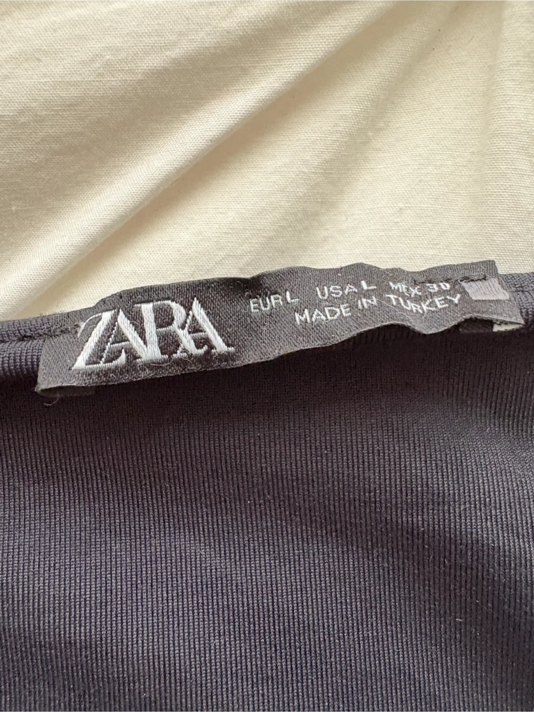 Zara Black Tank Top - Size L - photo 2