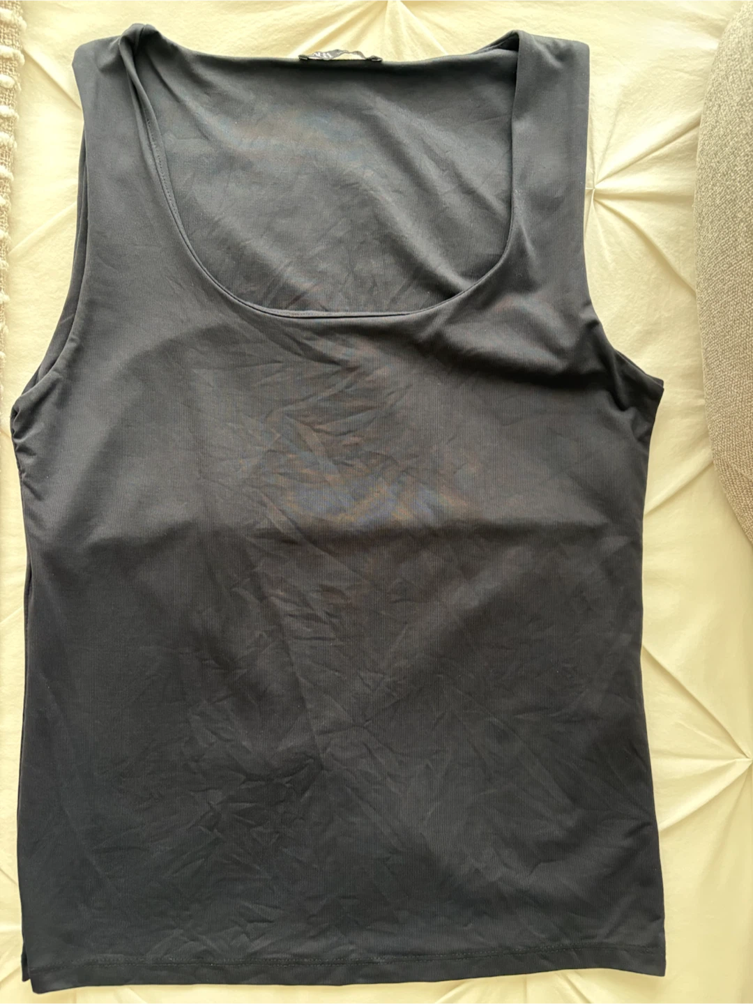 Zara Black Tank Top - Size L - photo 3