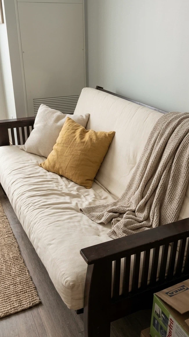 Solid Wood Futon / Sofa-Bed (Full / Double Size) - photo 2