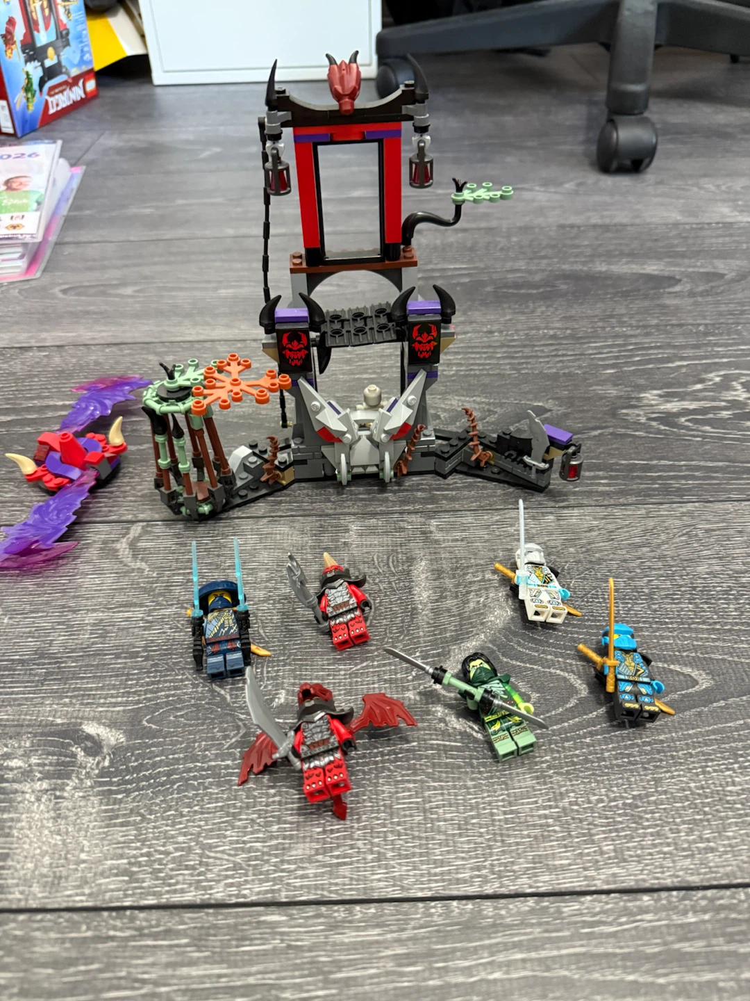 Lego ninjago set 71841 Dragonian storm village