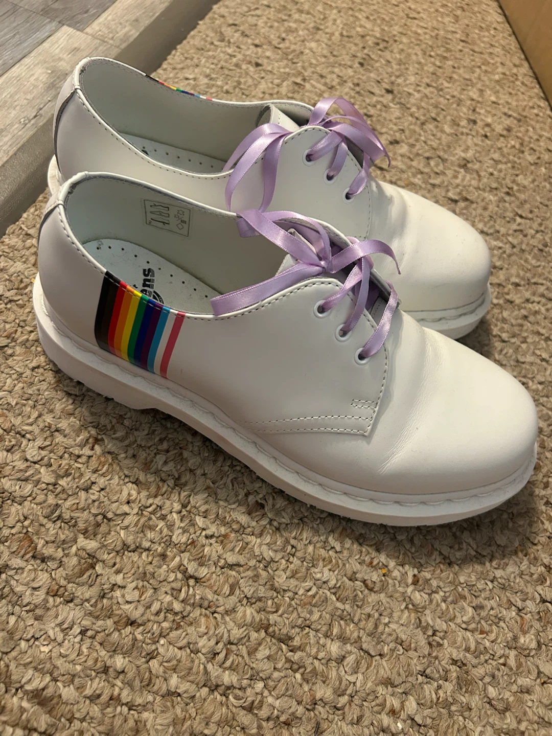 pride doc martens