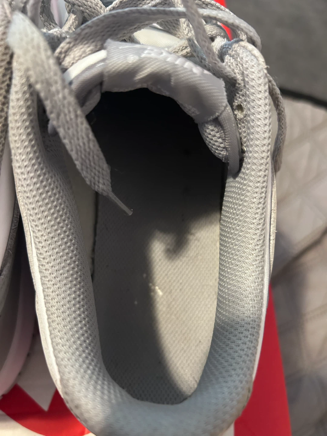Nike Dunk Low Grey White Sneakers - photo 5