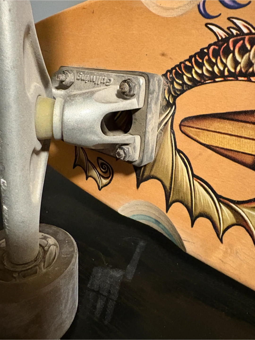 Palisades Skateboards Cruiser Skateboard with Dragon Graphic - photo 2