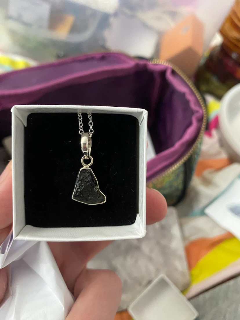 Brand new Moldavite pendant