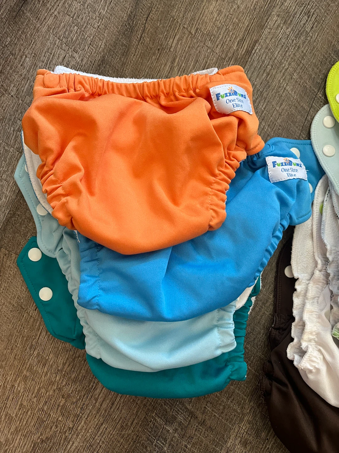 Applecheeks & Fuzzibunz Reusable Cloth Diapers - photo 5
