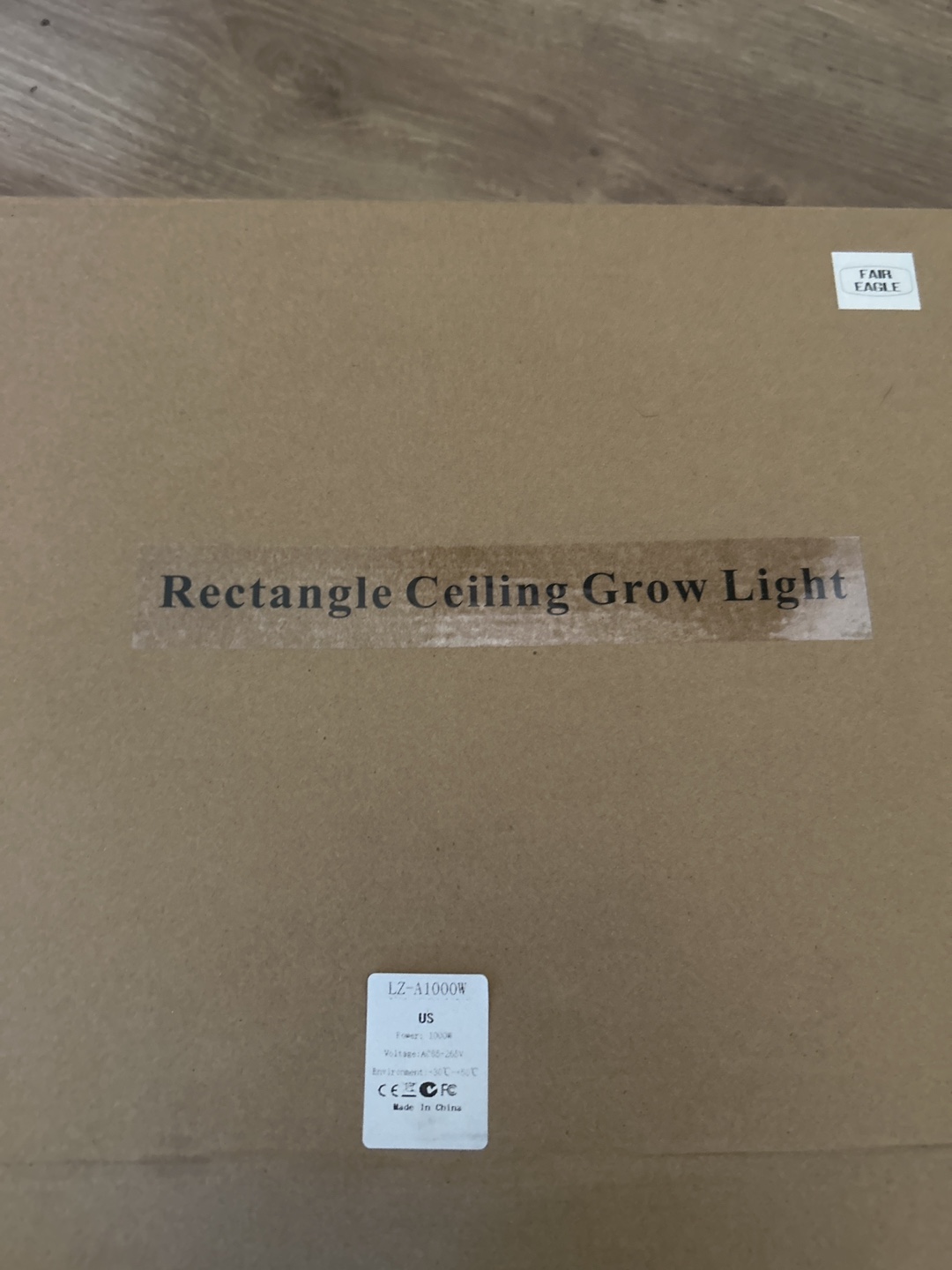 3 Rectangle Ceiling Grow Lights LZ-A1000W - photo 2