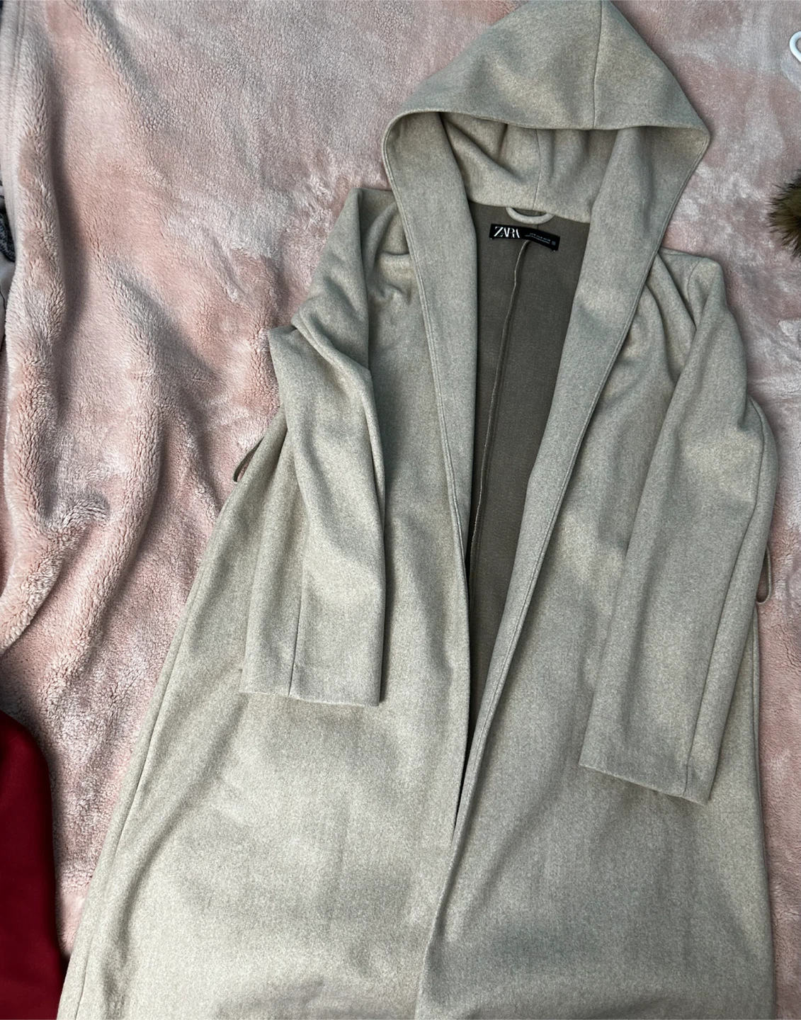 Zara Hooded Long Coat