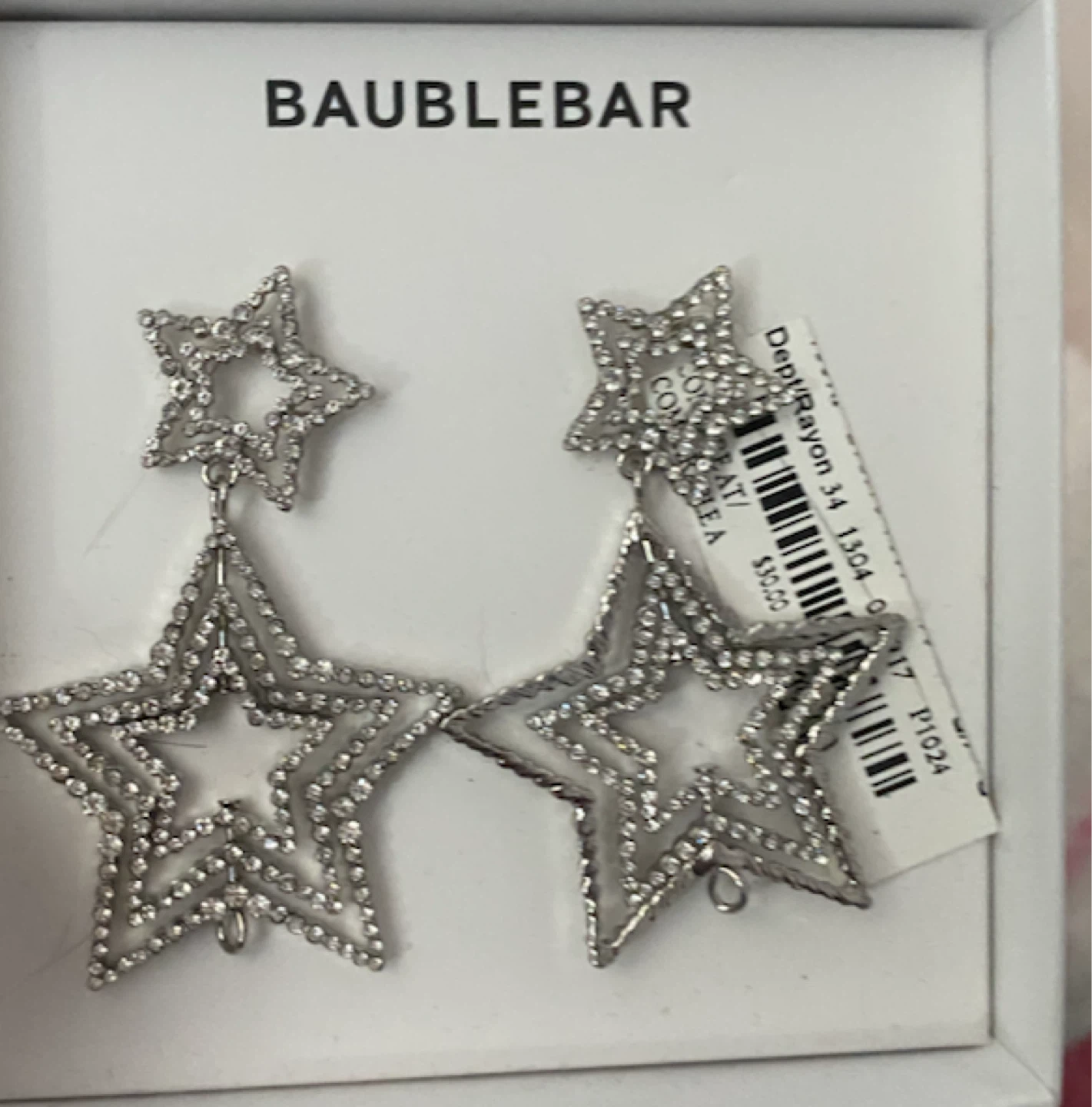 Baublebar Star Drop Earrings
