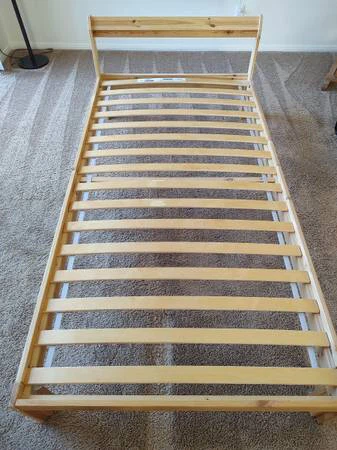2X ikea twin bed frame