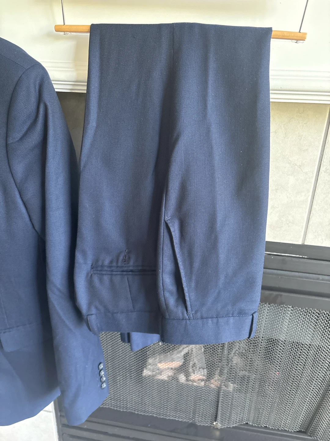 Lucky & Oscar Navy Blue Suit Set