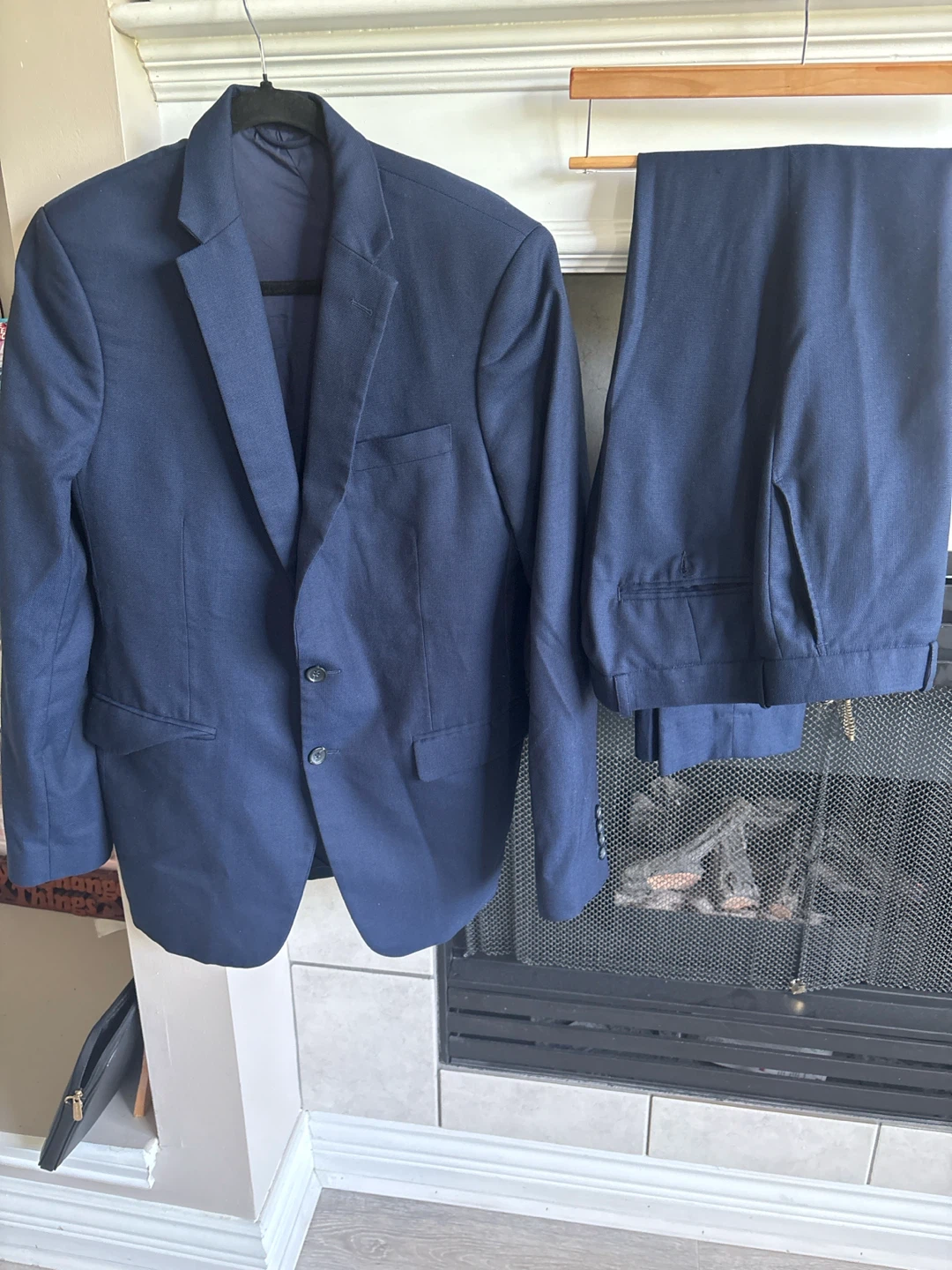 Lucky & Oscar Navy Blue Suit Set - photo 2