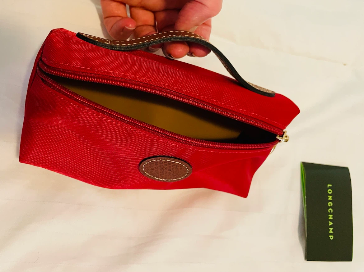 Longchamp red accessories bag - photo 4
