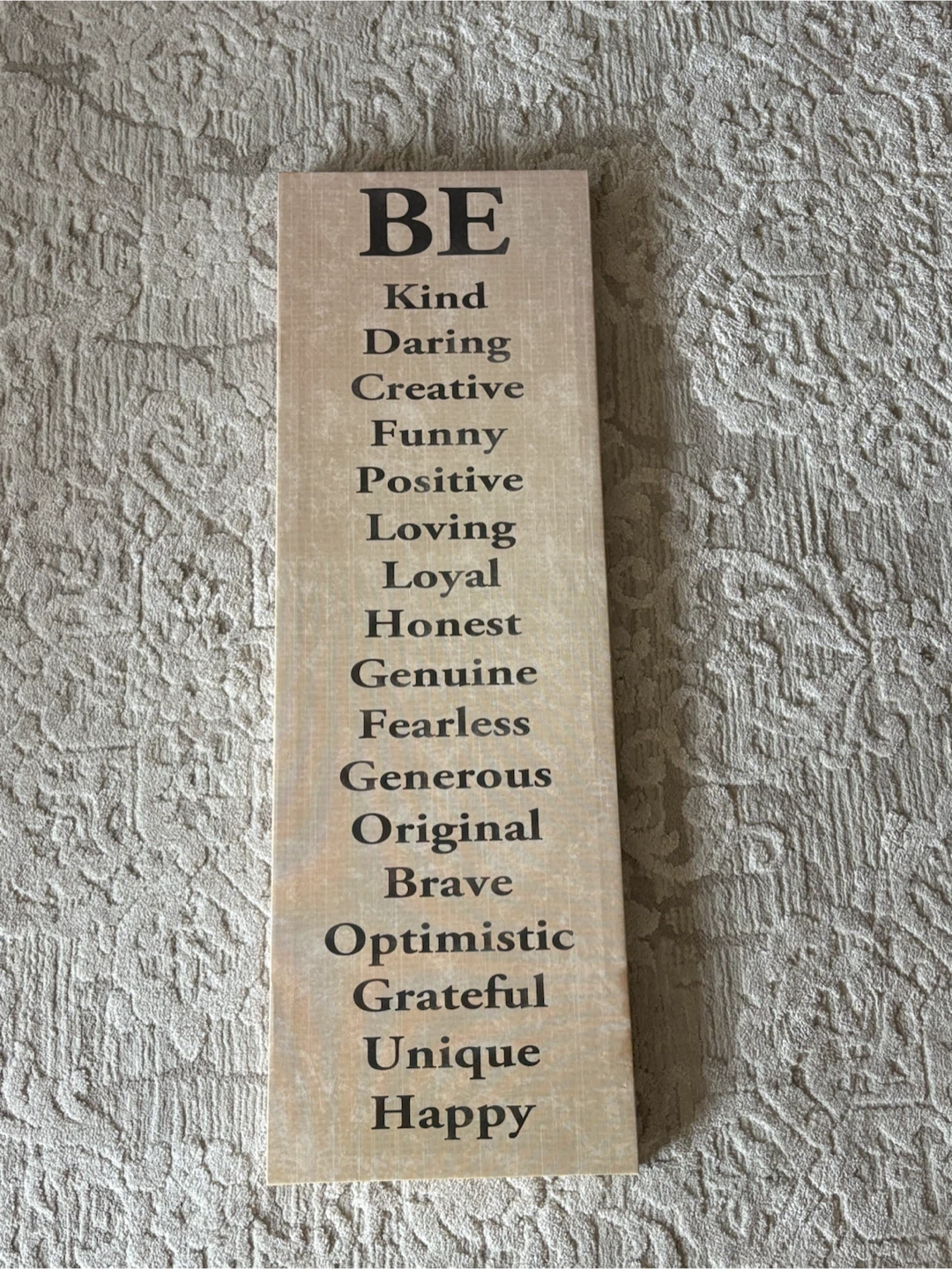 BE Positive Words