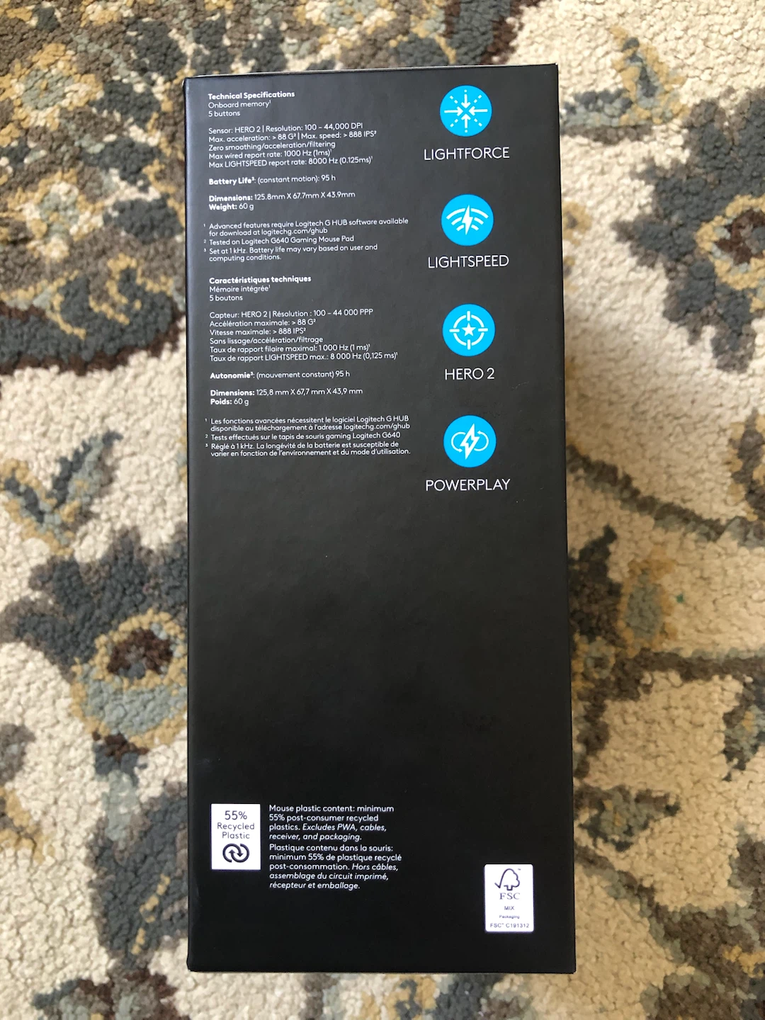 Logitech G PRO X SUPERLIGHT 2 Gaming Mouse - photo 4