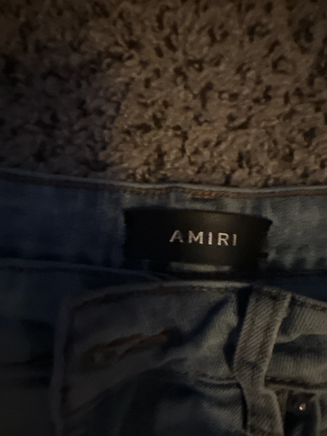 AMIRI distressed light wash jeans - photo 2