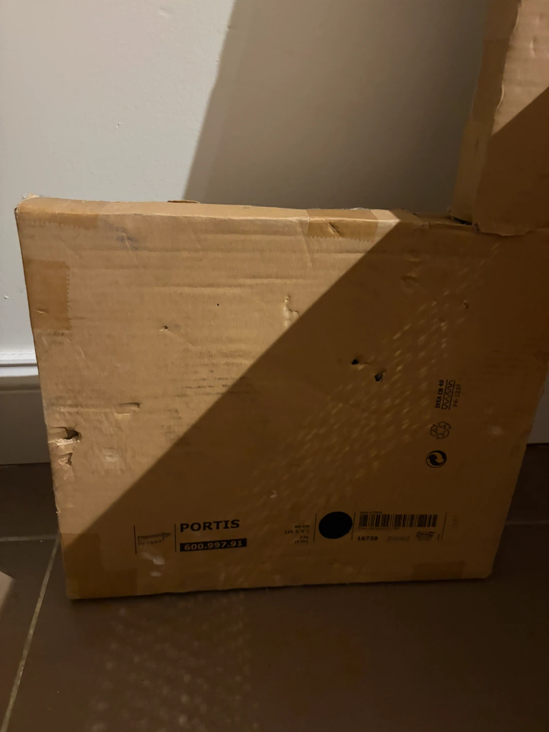 IKEA PORTIS Wall Shelf with Hooks - photo 2
