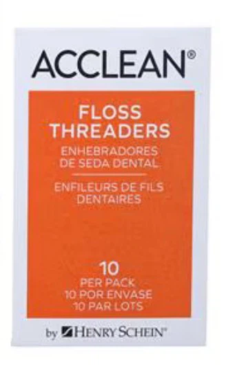 Brand New ACClean Floss Threaders - 10 Pack orthodontic care - photo 2