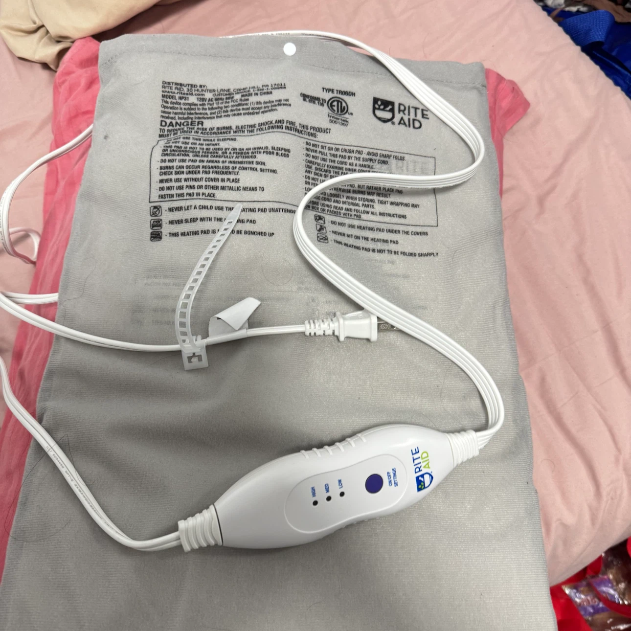 Rite Aid Heating Pad - photo 2