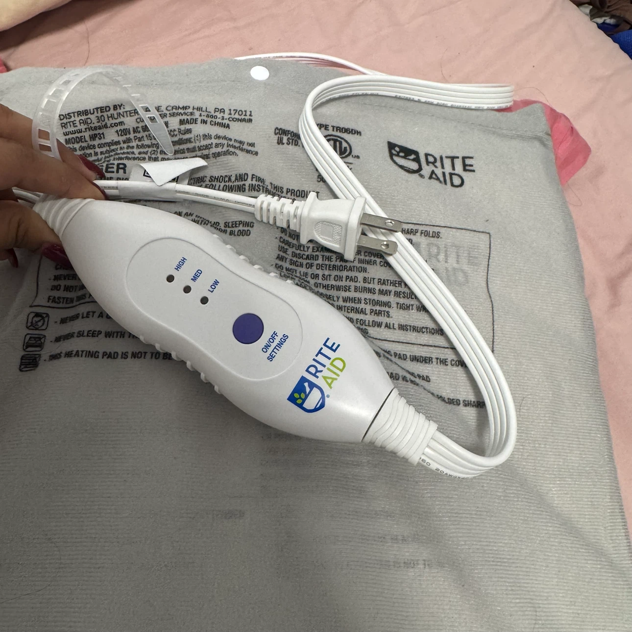 Rite Aid Heating Pad - photo 3