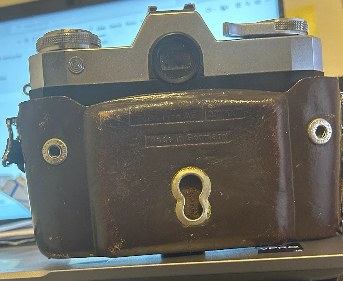Braun Paxette Vintage Film Camera with Leather Case