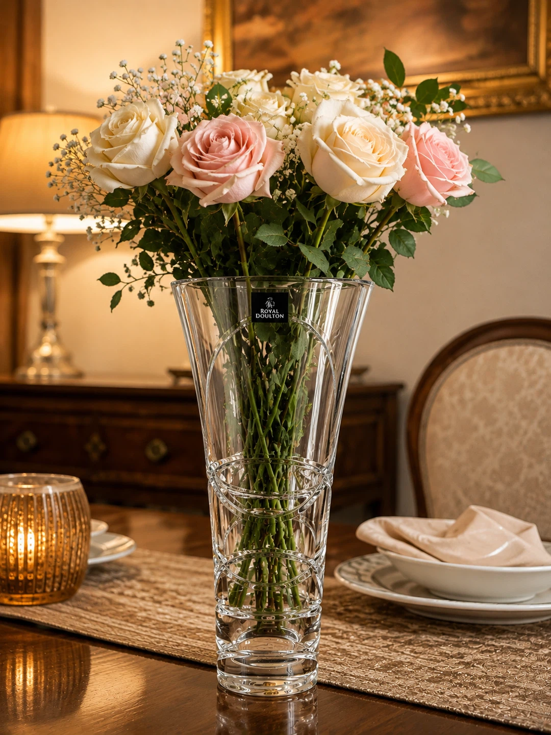 Royal Doulton Crystal Vase
