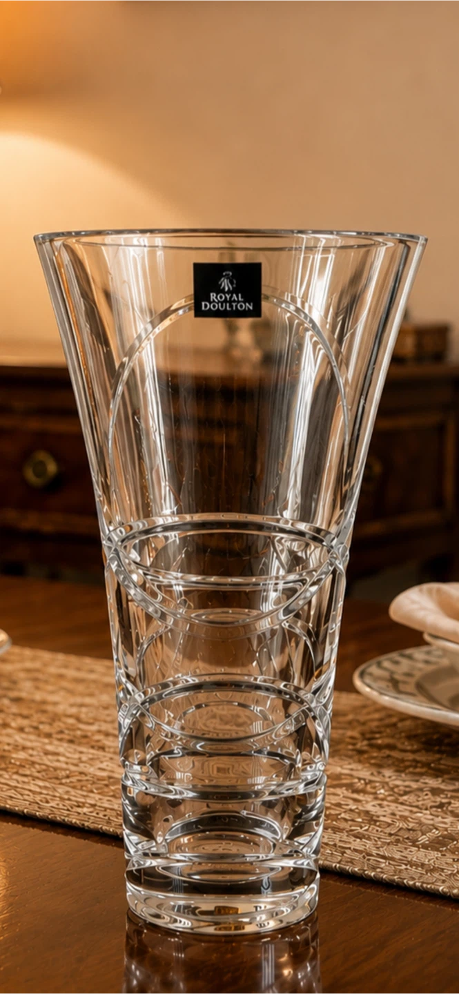 Royal Doulton Crystal Vase - photo 2