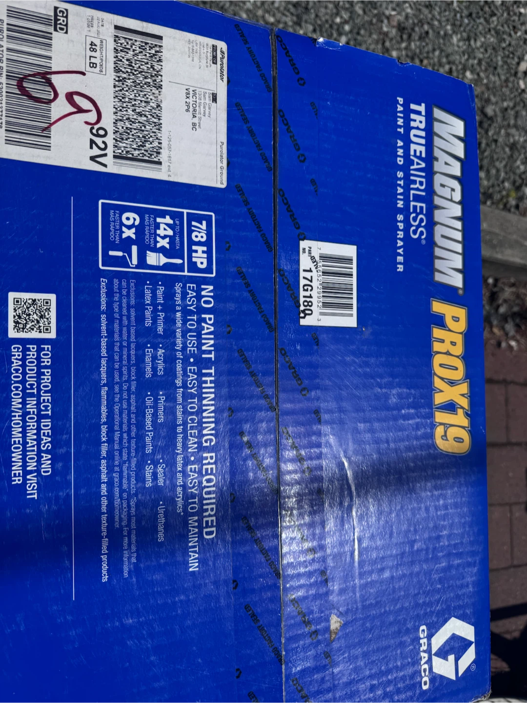 Graco Magnum ProX19 TrueAirless Paint and Stain Sprayer