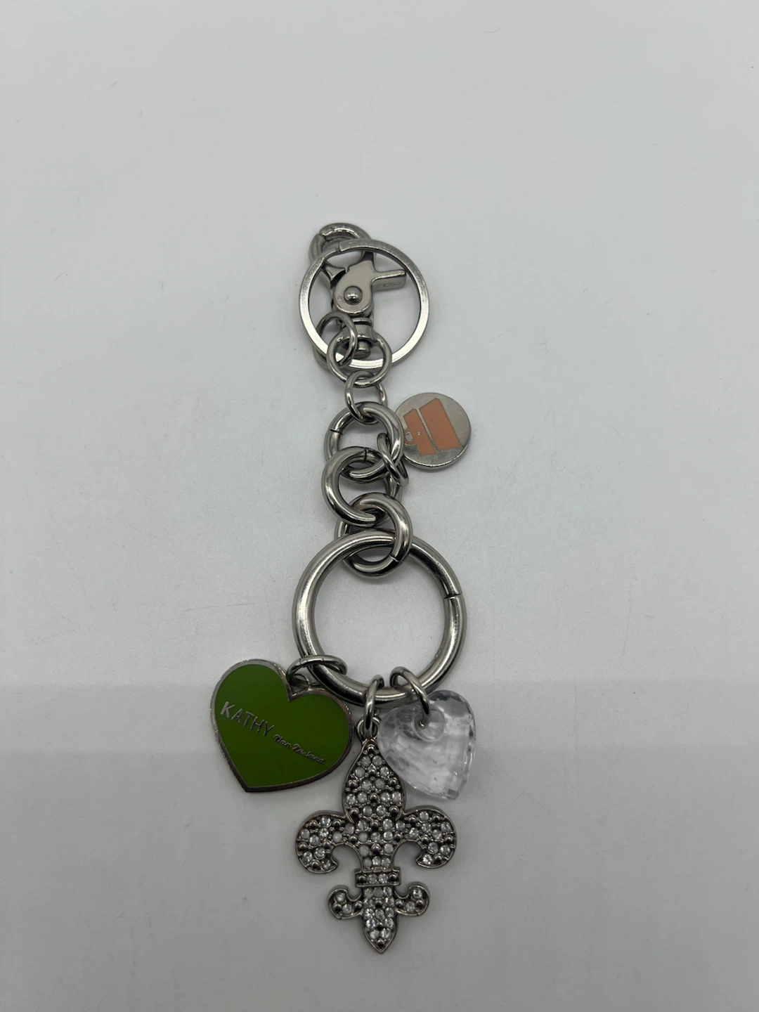 Kathy Van Zeeland Bag Charm Key Ring