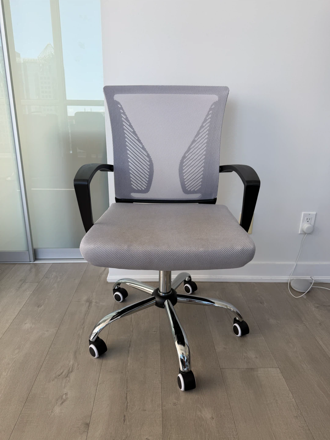 Mashea Mesh Home Work / Study Chair - Grey - photo 3