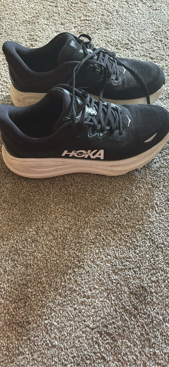 Black Hoka Running Shoes Bondi 9 - photo 3