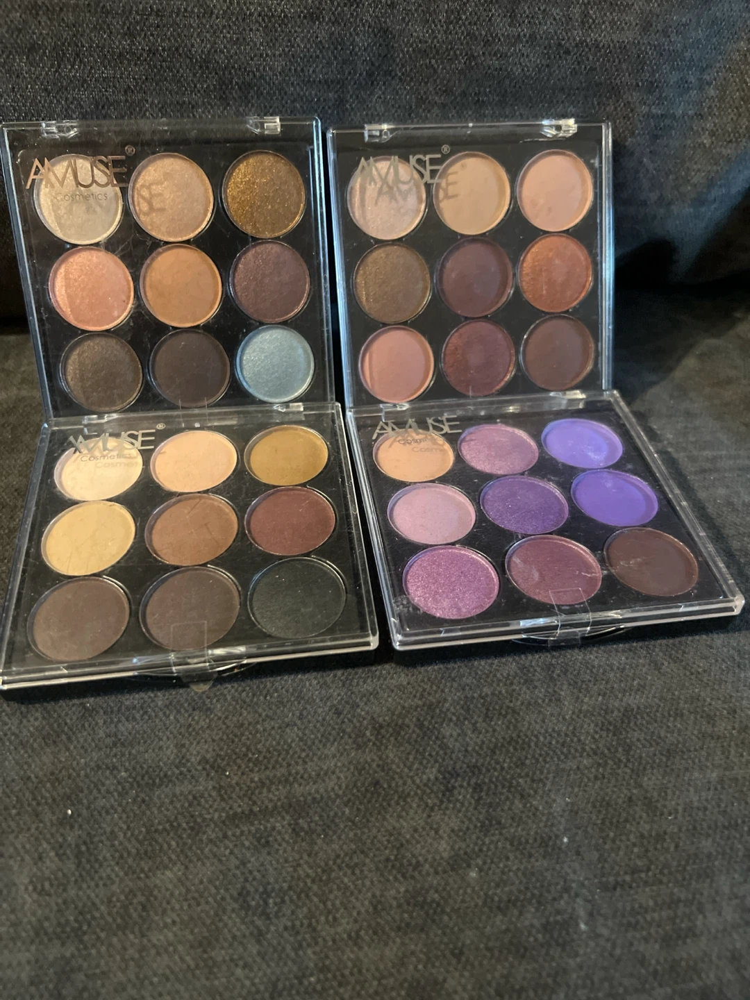 Amuse Cosmetics Eyeshadow Palettes (4 Palettes)