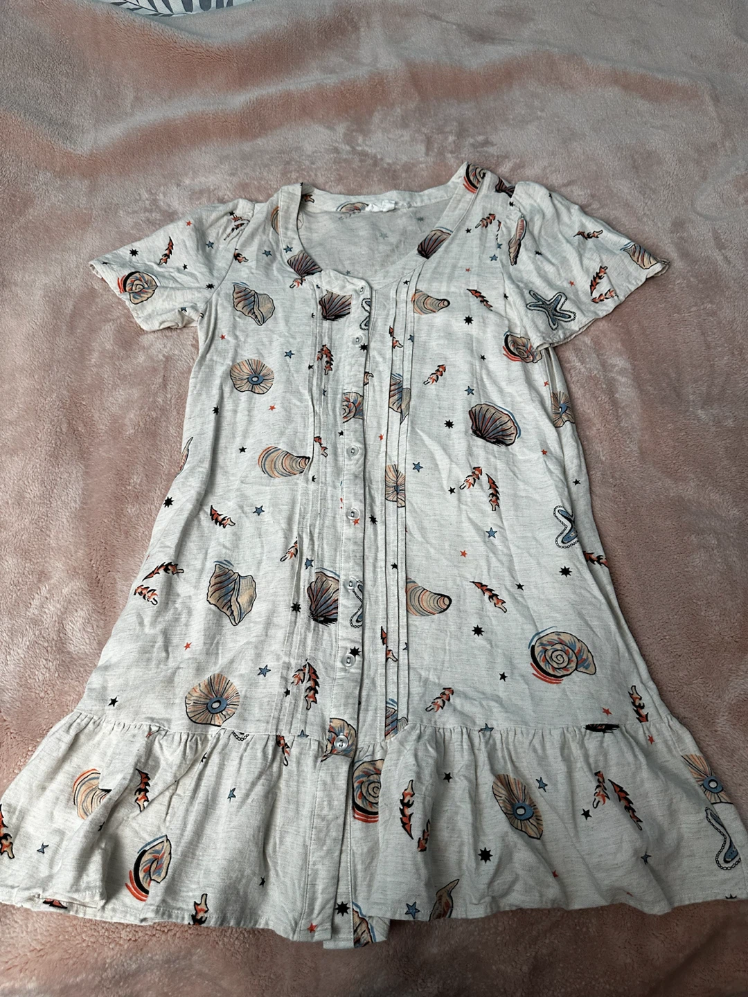 Jane + Delancey Women's Shell Print Nightgown