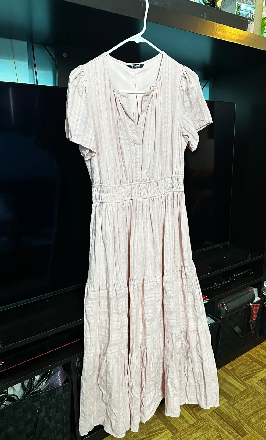 BTFBM Pink Midi Dress