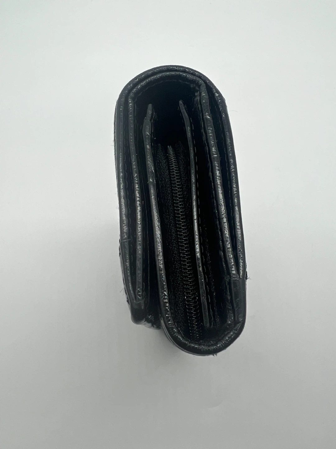 Coach Y2K Vintage Black Monogram Compact Wallet - photo 3