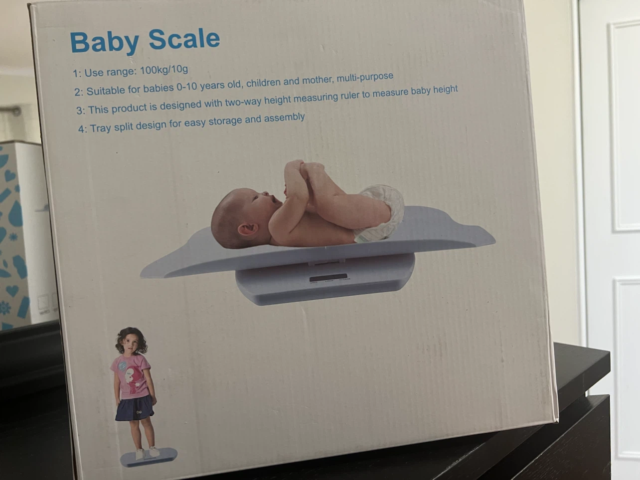 Baby Scale with Height Measuring Ruler