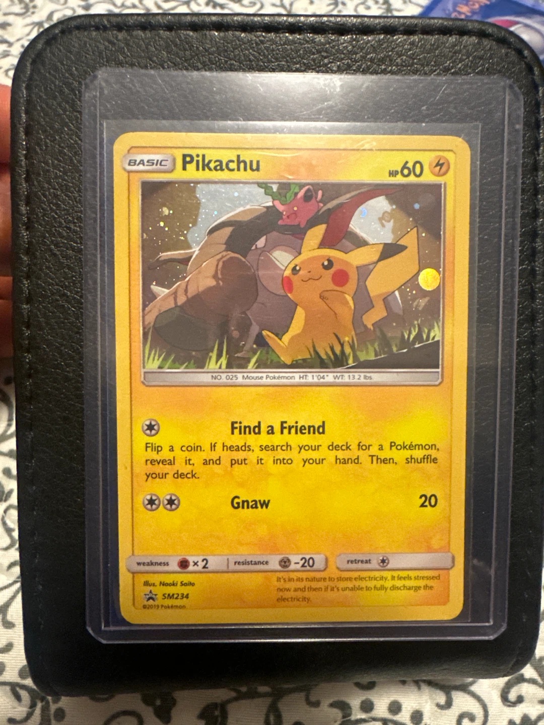 Pokemon Pikachu Basic Card SM234 - photo 5