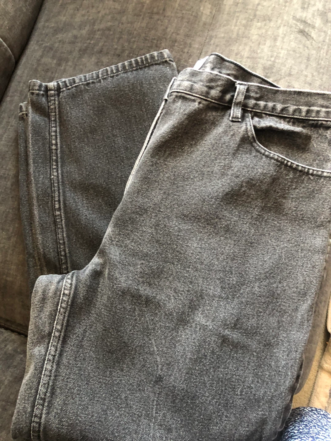 Blue Star Black Denim Jeans - photo 4