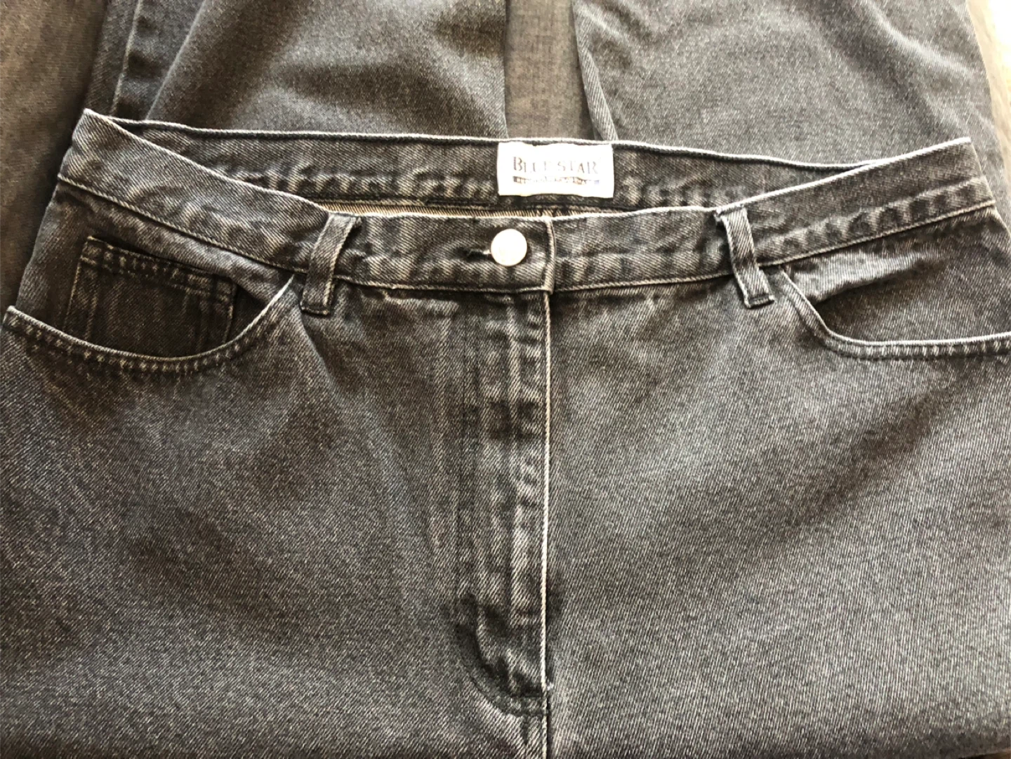 Blue Star Black Denim Jeans - photo 2