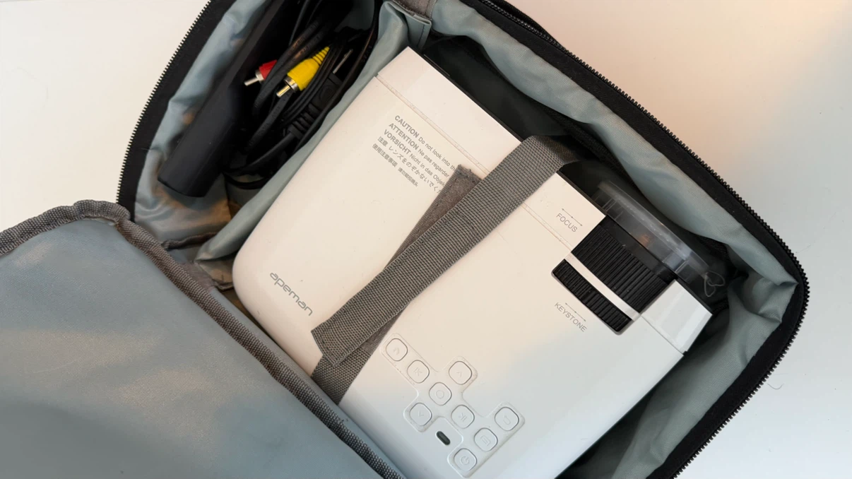 Apeman Mini Projector with Remote and Case - photo 2