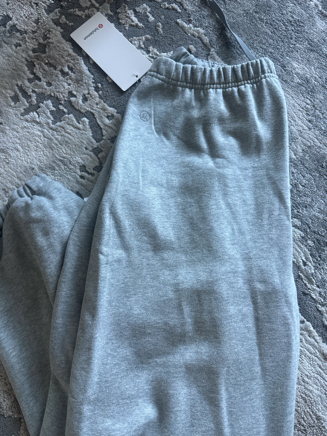 New Lululemon baggy Jogger Sweatpants Size S Grey - photo 5
