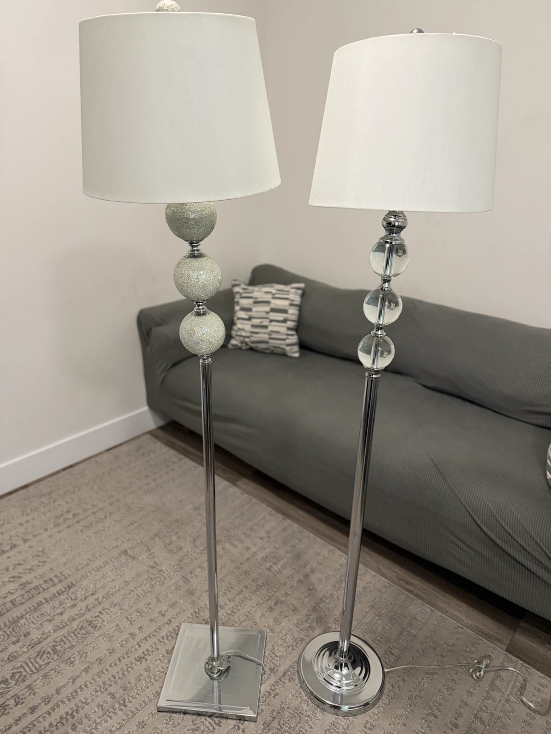 Pair of Decorative Floor Lamps